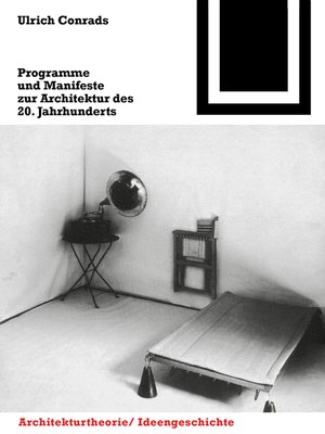 cover image of Programme und Manifeste zur Architektur des 20. Jahrhunderts